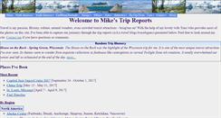 Desktop Screenshot of mikestripreports.com